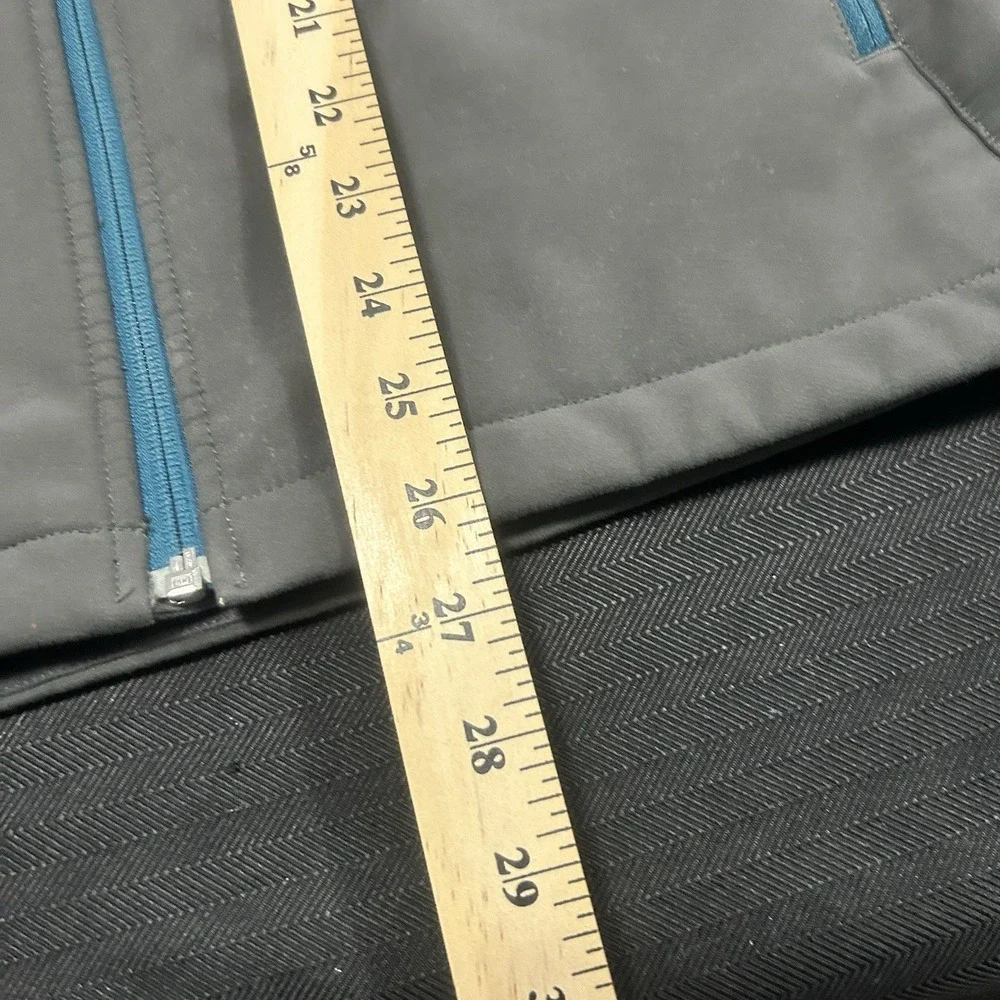 The North Face Jacket Men Medium Gray Apex Bionic Soft Shell Windwall Hiking